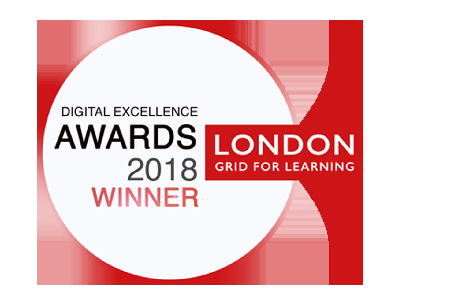 LGFL Digital Awards Winner 2018